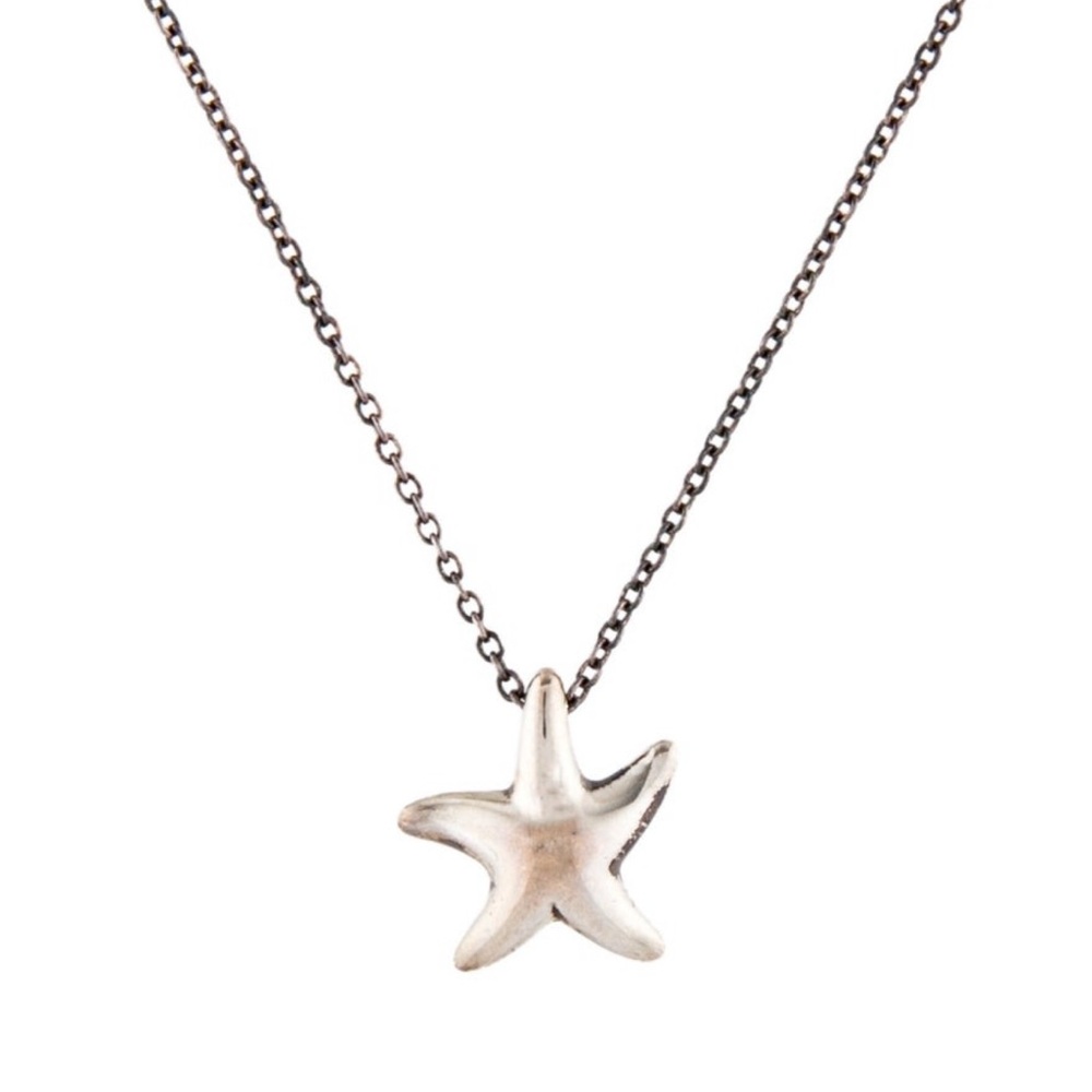 Tiffany Starfish Pendant Necklace